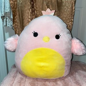 Harmony pink swan 12” Squishmallow, NWT